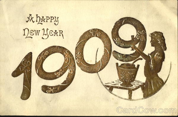 A Happy New Year 1909 New Year's