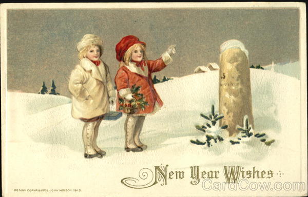 New Year Wishes Children