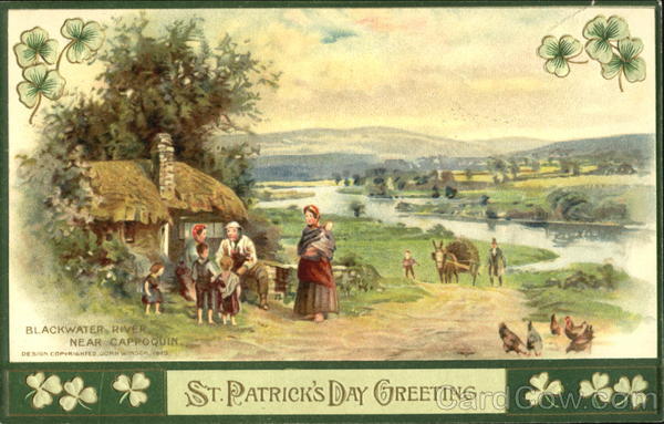 Blackwater River Near Cappoquin St. Patrick's Day Greetings