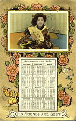 Old Friends Are Best New Year's Postcard Postcard
