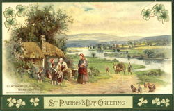 Blackwater River Near Cappoquin St. Patrick's Day Greetings Postcard