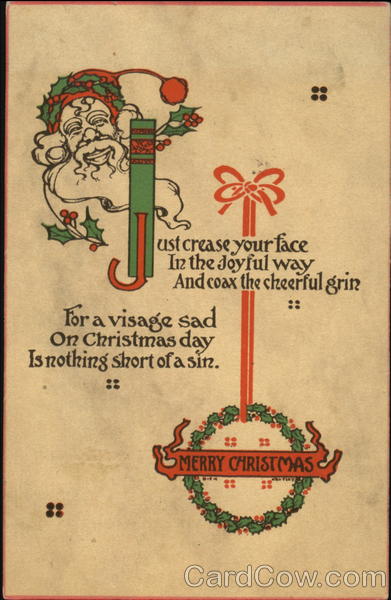 Merry Christmas Poem Santa Claus