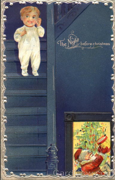 Anxious for my gift Santa Claus