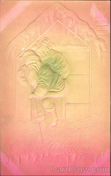 Semi glow Santa Santa Claus