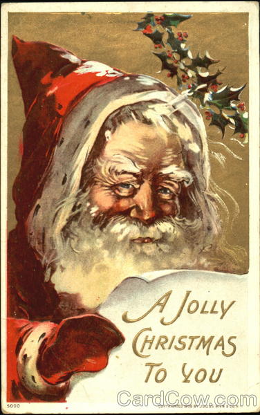 Santa Checking His List Santa Claus