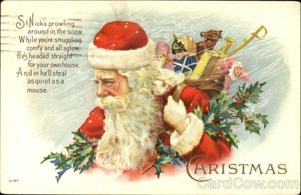 Santa With Toys Santa Claus