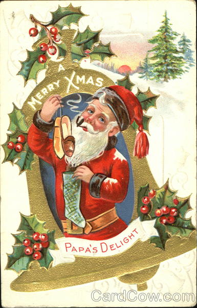 Santa with shoes Santa Claus