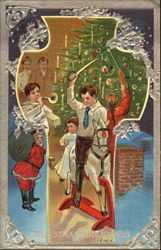 Santa we welcome you Postcard