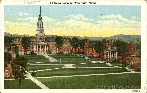 The Colby Campus Waterville Maine