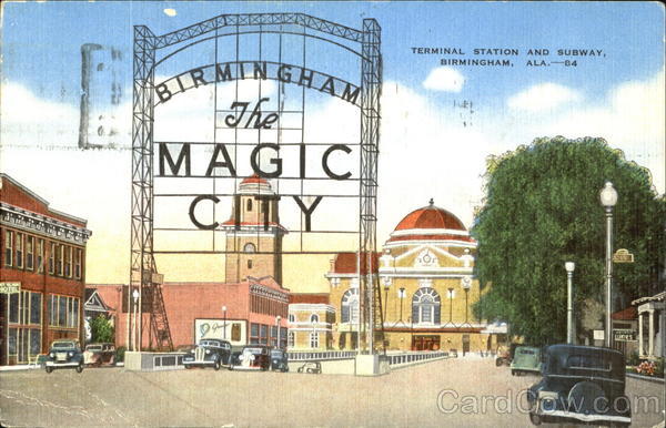 Terminal Station And Subway Birmingham Alabama