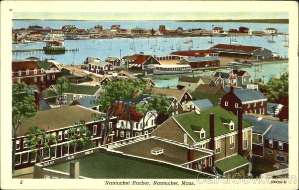 Nantucket Harbor Massachusetts