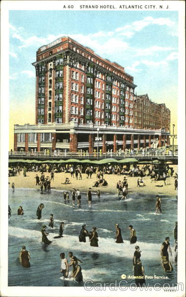 Strand Hotel Atlantic City New Jersey