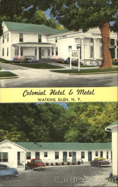 The Colonial Hotel & Motel, 701 Franklin St Watkins Glen New York
