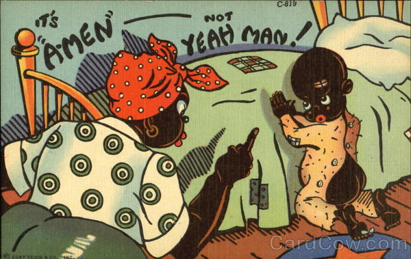 It's  A-MEN - Not YEAH MAN! Black Americana