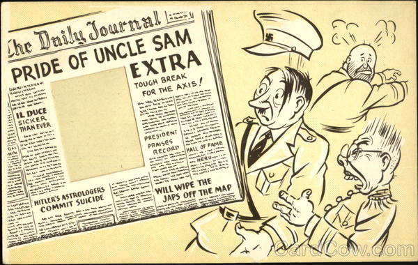 Pride of Uncle Sam Comic, Funny