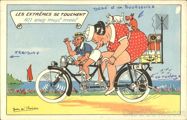 Les Extremes Se Toouchent All Ends Must Meet Comic, Funny