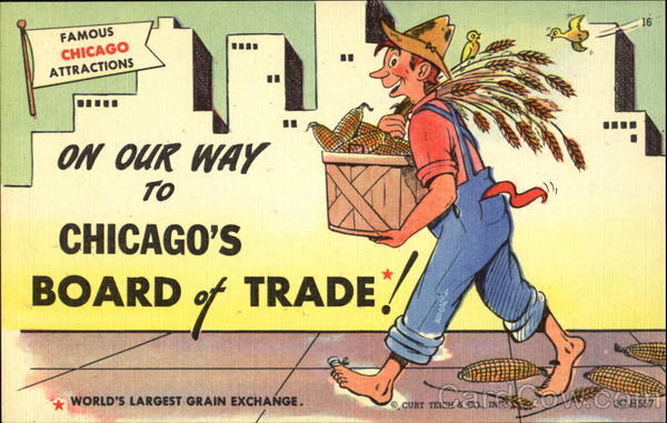 On Our Way To Chicago's Board Of Trade! Illinois