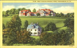 West Virginia Masonic Home Parkersburg, WV Postcard Postcard