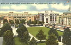 Aerial View Rodney Square Wilmington, DE Postcard Postcard