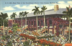 Rear View Of The Grandstand Hialeah, FL Postcard Postcard