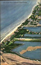 Aerial View Of Clearwater Beach Florida Postcard Postcard