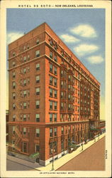 Hotel De Soto New Orleans, LA Postcard Postcard