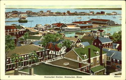 Nantucket Harbor Postcard