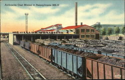 Anthracite Coal Mining In Pennsylvania Ms-10 Postcard