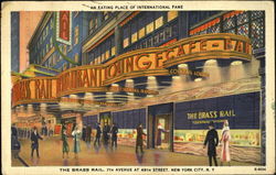 An Eating Place Of International Fame, 7th Avenue at 49th Street Postcard