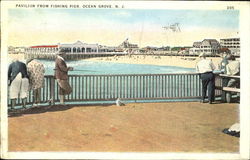 Pavilion From Fishing Pier Postcard
