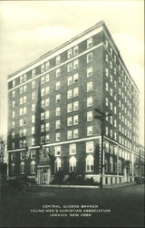 Central Queens Branch Young Men's Christian Association Postcard