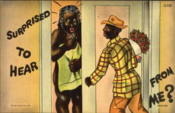 Surprised To Hear From Me? Postcard