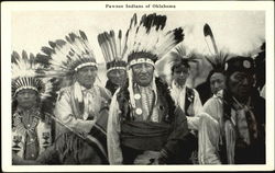 Pawnee Indians Of Oklahoma Postcard