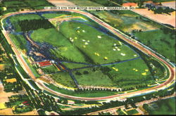 Bird's Eye View Motor Speedway Indianapolis, IN Postcard Postcard
