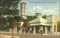House Of Parliament And Post Office Postcard