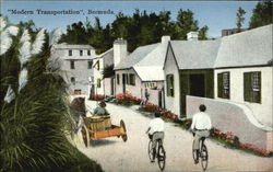 Modern Transportation Bermuda Postcard Postcard