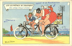 Les Extremes Se Toouchent All Ends Must Meet Postcard