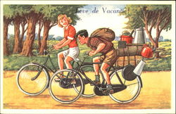 Leve de Vacantie! Postcard