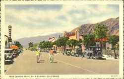Palm Canyon Drive Postcard