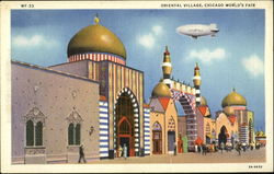 Oriental Village, Chicago World's Fair Postcard