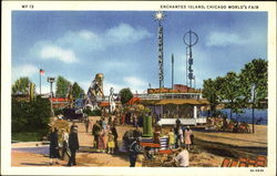 Enchanted Island, Chicago World's Fair Postcard