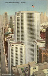 Field Building Postcard