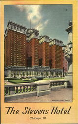 The Stevens Hotel Postcard