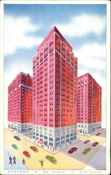 Gold Coast Hotels, St. Clair Croydon and Eastgate Chicago, IL Postcard Postcard