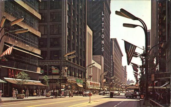 State Street Looking South Chicago Illinois