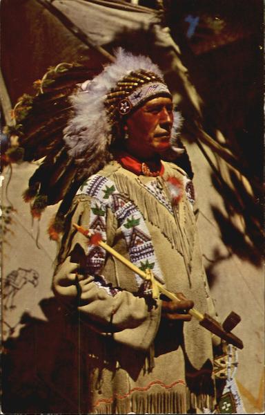 Chief Running Horse Native Americana
