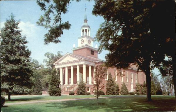 Hanover College Park Auditorium Indiana