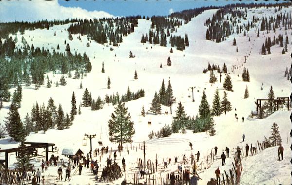 Vista from Mid Vail Restaurant Colorado