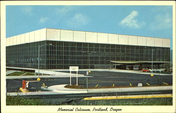 Memorial Coliseum Portland Oregon