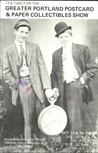 PORTLAND'S VERY OWN POSTCARD SHOW Oregon Post Card Clubs & Collecting